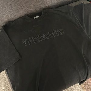 vetements Tee